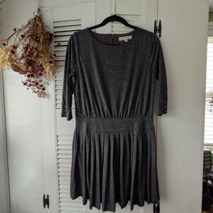 LOFT Gray Mini Dress